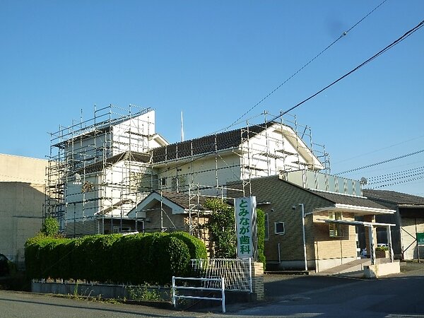 玉名市築地において屋根と外壁の塗装を行います。　太洋瓦総工の画像