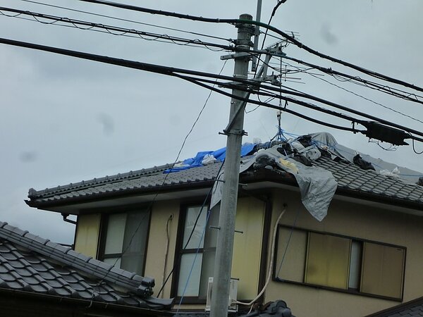 熊本市北区清水本町にて、瓦の葺き替え　　太洋瓦総工の画像