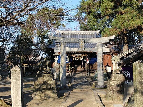 生まれ故郷の神社に初詣に行きました。の画像
