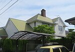 大牟田市吉野　　屋根と外壁の塗装のイメージ