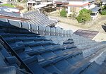 荒尾市本井手にて、屋根瓦の葺き替えのイメージ